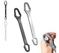 Double-Ended Torx Wrench, Universal Automotive Torx Wrench 8-24mm Self-Tightening, Universal Self Adjusting Wrenchs for Car Repair, Bike, Plumbing, Home Maintenance (Mix)