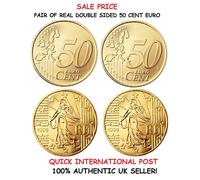Double Face 50 Cent Euro Moneta [50c Euro ]
