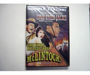 Double Feature Marlon Brando One Eyed Jacks & John Wayne / Maureen O'hara Mclintock!