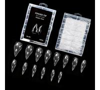 Double Forms Crystal in qualità da salone: per unghie più lunghe, durata semplice, manicure a casa