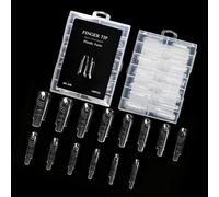 Double Forms Crystal in qualità da salone: per unghie più lunghe, durata semplice, manicure a casa