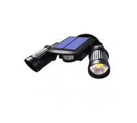 Double Head Solar LED Light with Remote Control Super Long Battery Life for Homes and Indoor Environments