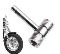 Double Head Tire Chuck, Heavy Duty Air Nozzle, 5.51x1.57in Tire Pressure Gauge, Authentic Truck Tool, Precise Air Inflation for Auto Motorcycle Bus Accessories