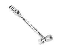 Double Head Tire Chuck, Heavy-Duty Air Nozzle Tool, Heavy-Duty Construction, Auto Tire Pressure Gauge Accessory For Truck, Car, Bus & Motorcycle, 5.51x1.57 Inches