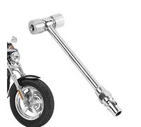 Double Head Tire Chuck, Heavy Duty Truck Tire Air Chuck, 5.51x1.57 Inches Tyre Pressure Measuring Nozzle, Sturdy Metal Material, Ideal for Bus, Car, Motorcycle Maintenance