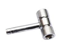 Double Head Tire Chuck, Heavy Duty Truck Tire Air Chuck, Tyre Pressure Gauge Nozzle Tool, Auto Accessories for Bus, Car, Motorcycle, 5.51 x 1.57 inches