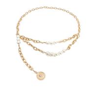 Double Ladies Waist Chain Decoration Gold Matching Skirt Summer Beach Body Chain Slim