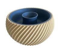 Double Layer Nut Serving Bowl - Stackable Food Container with Lid, Versatile Snack Organizer for Tabletop, Kitchen Counter, Buffet, Party, Picnic, Home Dining Room Outdoor Gatherings | Stylish