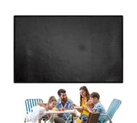 Double Layer Outdoor Fireproof BBQ Mat - Outdoor Fireproof Grill Mat | Grill Mats for Outdoors Grills Deck Protector | Foldable BBQ Mats Under Grills | Fire Pit Masts Oil-Proof Grills Floor Pads