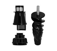 double leaf screw thruster, Tappo terminale della coclea e schermo for il succo, compatibile con le parti di ricambio del corpo dello spremiagrumi Omega NC900HDC NC800HDS 8006 8005 8004 8003