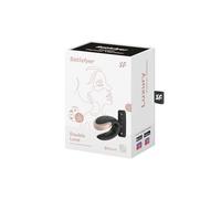 Double Love - Vibratore collegato per coppie - Stimolazione Clitoridea, Vaginale (punto G) & maschile - 10 programmi - Telecomando Wireless & App Smartphone - Impermeabile - Ricaricabile