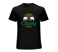 DOUBLE ORANGE Chang Beer Southeast Thailand Men's T-Shirt Black M