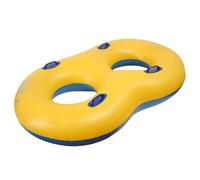Double Person Figure Eight Inflatable Pool Float PVC 140x89cm Floating Raft Lounger Water Hammock For Adults Beach Pool Party Summer Vacation Fun
