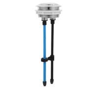 Double Push Toilet Flush Button Silver ABS Durable Toilet Replacement