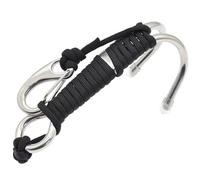 Double Reef Hook- hookImmersione, Clip per Ingranaggi Subacqueo | gancioPer Immersioni in Acciaio Inossidabile con Corda, Attacco di Oringg Sicuro per Immersioni alla Deriva, Fotografia Subacquea,