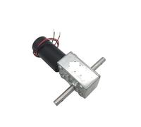 Double Shaft 33MM Length 5840-31zy DC 12V 24V Worm Gear electronic starter Self Lock Reducer package C 12V 260rpm AUOQKQUT