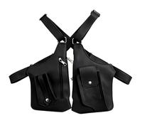 Double Shoulder Armpit Bag for Men, Adjustable Anti-Theft Holster, Armpit Bag for Travel, Work, Passport, School, Money, Running, Hiking, Phone