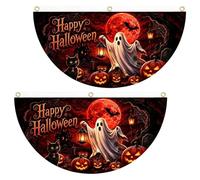 Double Sided Bunting, Party Decoration Banner, Circular Fan Sturdy Material