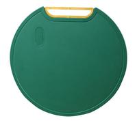 Double-Sided Chopping Board, Food-Grade PE Cutting Surfaces with Non-Slip Base, Upright Stand Design, Sturdy Compact Kitchen Tool for Slicing Meat, Vegetables and Fruits