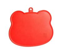 Double Sided Cutting Board - Bear Shape Non Slip Chopping Mat
