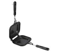 Double - Sided Nonstick Fry Pan | Food Maker & Breakfast Maker for Eggs/Pancakes/Cakes | Even Heat Distribution, Quick Cooking | Heat - Tolerant Handle