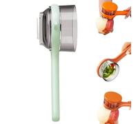 Double-Sided Stainless Steel Blade Peeling Knife with Storage Box, Vegetable Peeler with Catcher, Vegetable Fruit Peeler Multifunctional Storage, Fruit and Vegetable Peeler with Container(Green)