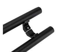 Double-Sided Stainless Steel Handles Hardware Sets,Black Modern Door Pulls Ladder Type, Anti-Rust Grab Bar for Home Office, Tube Diameter 38mm/1.5''(100cm/39 3/8-70cm)