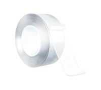 Double Sided Tape Heavy Duty - Clear Nano Acrylic 5m | Waterproof Removable Strong Adhesive Mounting Tape, Wall Sticky Tapes For Posters Pictures Rugs Photo Frames Home Office | Home Use