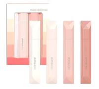 Double Sided Tape Pens, Gradient Color Double Sided Tape Roller, 4PCS Craft Adhesive Glue Runner for Scrapbooking, Gift Wrapping, School Office & Crafts (Pink)