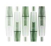 Double Sided Tape Roller - Sticky Craft Tape Strips | 5 Pieces Roll On Adhesive Pen | Glue Strip Wrapping For Scrapbooking Office Journaling Paper Art Photo Framing Adults Students Card Making Teacher