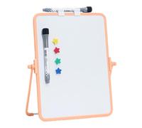 Double-Sided Whiteboard - 21x28cm Magnetic Memo Board With Stand & Markers