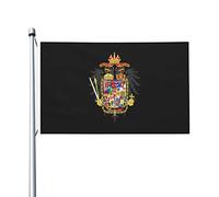 Double-SidedArms Bandiere dell'impero austro-ceco 3x5 Ft Bandiera per decorazione esterna Bandiera leggera Bandiere per feste a casa Cortile 3x5 Bandiere