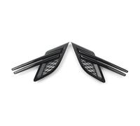 Double Slats Grill 2 Pz Auto Side Air Vent Mesh Grill Per Land Per Rover Per Range Per Sport Per RRS 2014 2015 2016 2017 2018 2019 Nero In Plastica ABS Griglia Radiatore