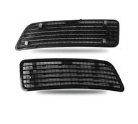 Double Slats Grill Anteriore Cofano Motore Della Copertura Trim Per Benz Per W221 Classe S S550 W251 R R300 R350 2007-2013 Air Vent Uscita Griglia Telaio Griglia Radiatore(2xLeft-Right)