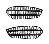 Double Slats Grill Per Benz Per CLA W117 C117 CLA200 CLA45 2013-2015 AMG Paraurti Anteriore Fendinebbia Air Vent Trim Copertura Di Aspirazione Griglia Griglia Radiatore