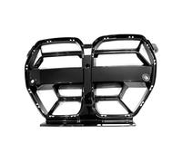 Double Slats Grill Per BMW Per G80 G81 Per M3 G82 G83 Per M4 2021-2024 Auto Paraurti Anteriore Griglie Stile Nero Lucido Hood Grill Griglia Radiatore(Black 1)
