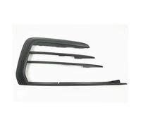 Double Slats Grill Per VW Per Golf 7.5 GTI 2018-2020 Auto Paraurti Anteriore Fendinebbia Telaio Di Copertura Lampada Aperta Griglia Sfiato Griglia Radiatore(Only 1 Right)