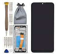 Double Sure Schermo LCD Touch Digitizer in vetro completo di montaggio con telaio di ricambio per Samsung Galaxy A02s nero SM-A025F SM-A025G SM-A025M