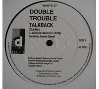 Double Trouble - Talk Back (x2) [Vinyl Single]