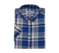 Double Two Camicia A Maniche Corte Con Collo Button Down Per Uomo