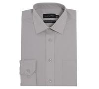 Double Two Camicia Uomo Maniche Lunghe Non Stiro In Cotone Ricco 14,5-23