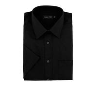 Double Two Uomo Classico Fit Mezza Manica Camicia 3300 Collare Misura 14.5 - 23,