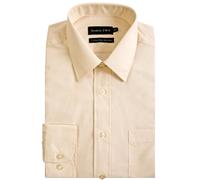 Double Two Uomo Manica Lunga Non Cotone Ferro Ricco Maglia Taglia 14.5-23