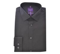 Double Two Uomo Slim Fit Manica Lunga Non Cotone Ferro Ricco Camicie (4500)
