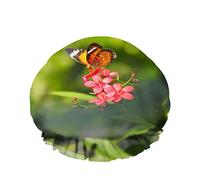 Double WaterproofCuffia da a da bagno Nature Animal Butterfly Stand Flower Art Leaf Riutilizzabile Fashion Shower Hat For Women Beauty, BathHair Spa, Home Hotel Travel Use