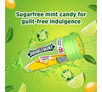 DOUBLEMINT Lemon Chewy Mint Tube Pack per una freschezza istantanea - 33,5 g ...