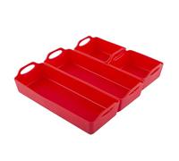 Doublures in silicone pour friteuse à air - di 4 tapis de cuisson réutilisables | Accessoires antiadhésifs pour friteuse, parfaits pour cuire légumes, viandes, frites, hot-dogs, gâteaux et