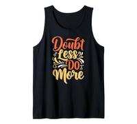 Doubt Less do More Inspirational Motivation Typography Canotta