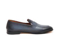 Doucal's - Mocassino Effetto Vintage Blu e Nero - - Shoes - Uomo - Blu - 45 EU