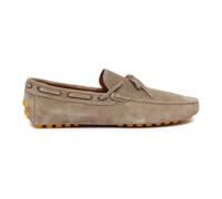 Doucal's - Mocassino Italiano in Camoscio Giallo Delavé - - Shoes - Uomo - Beige - 44 EU